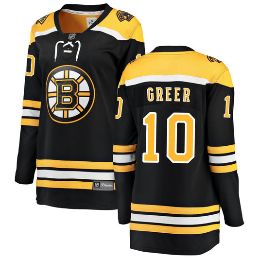 A.J. Greer Boston Bruins Fanatics Branded Women&#8217;s Home Breakaway Jersey &#8211; Black