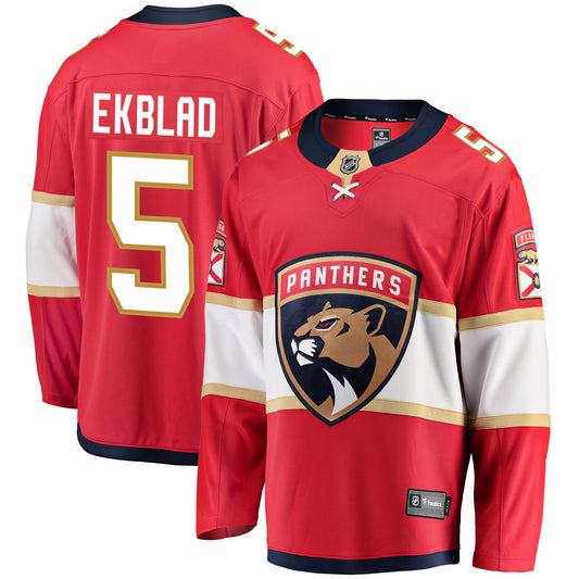 Aaron Ekblad Florida Panthers Fanatics Branded Breakaway Player Jersey &#8211; Red
